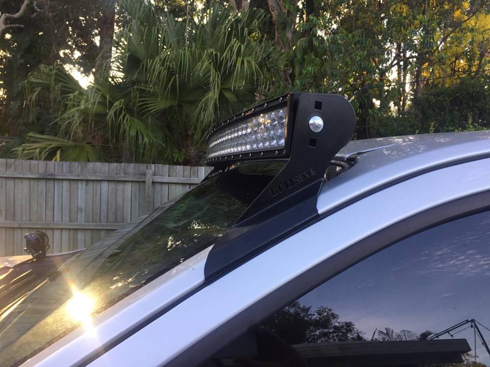 Isuzu MU-X (2013-2020) 50" Curved Windscreen Mounting Brackets - Image 3