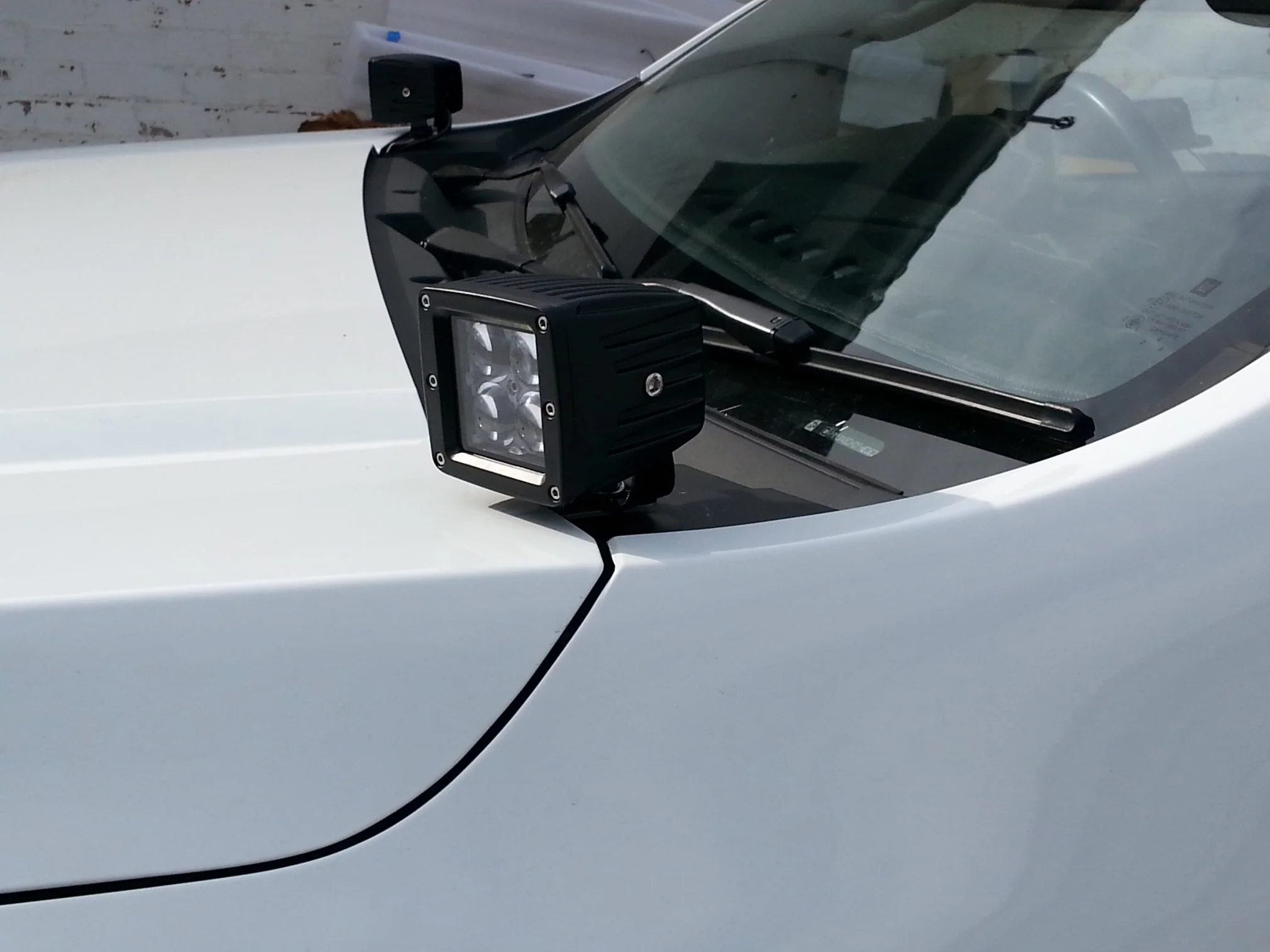 Holden RG Colorado Bonnet Ditch Light Bracket - Image 2