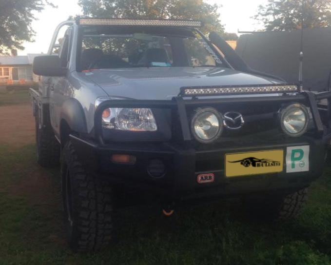Mazda BT-50 (2006-2011) 50" Curved Windscreen Mounting Brackets - Image 3