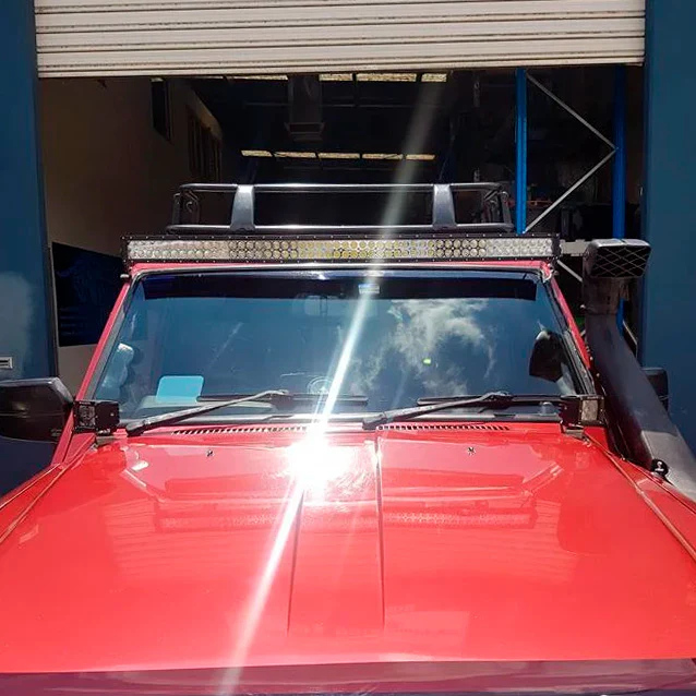 Nissan GQ Patrol Bonnet Aerial/Light Bracket - Image 5