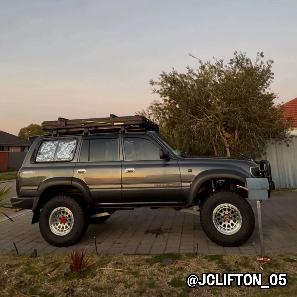 Solar Screens for Toyota Landcruiser 80 Series DX - Image 9