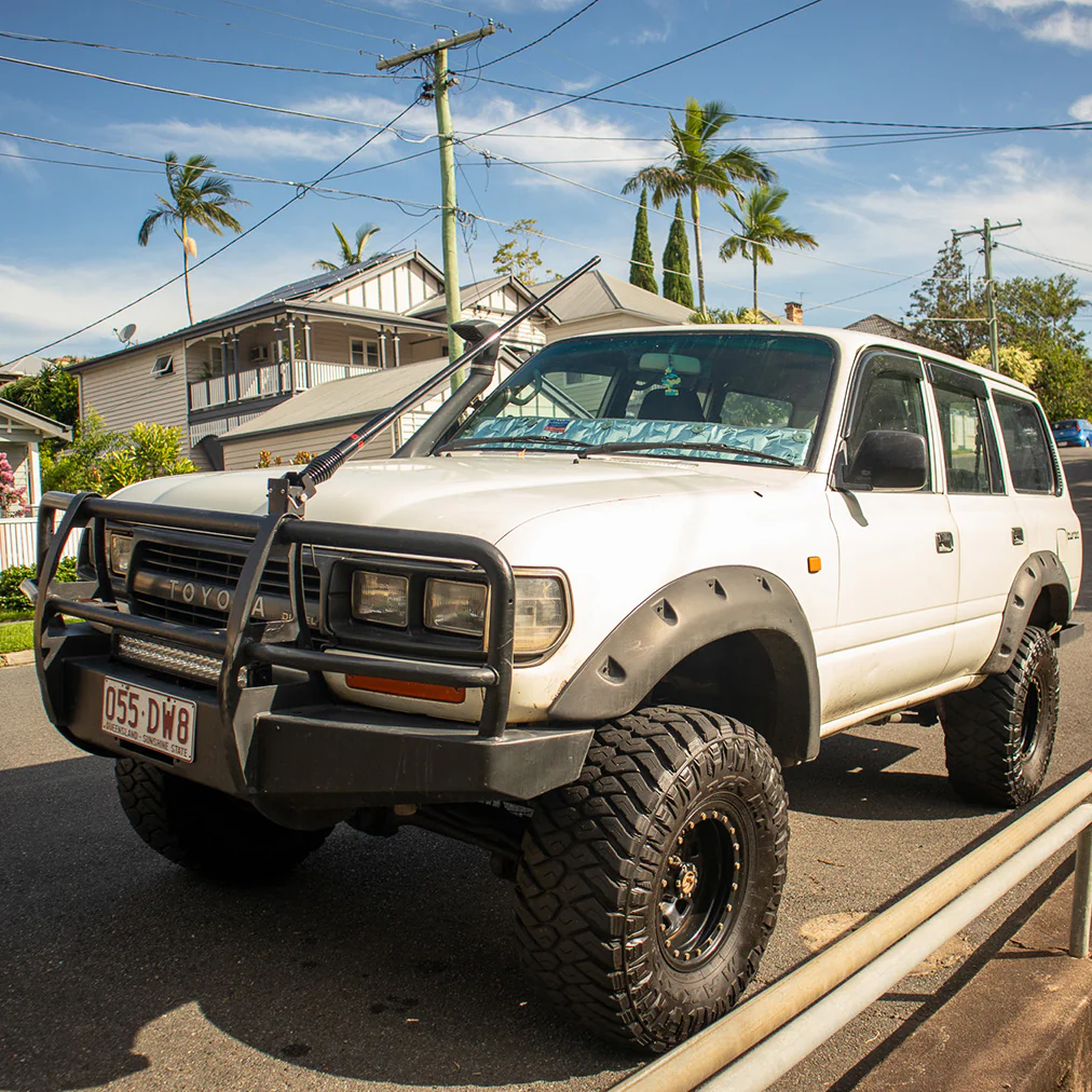Stealth Black Solar Screens for Toyota Landcruiser 80 Series GXL - Image 15