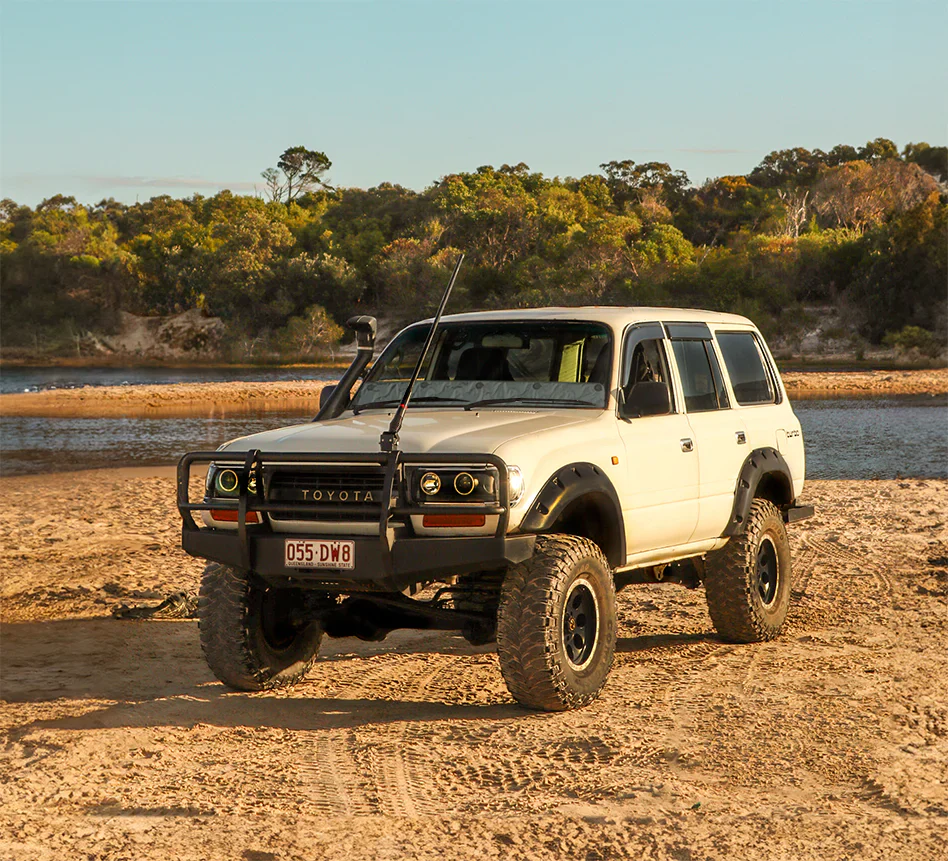 Solar Screens for Toyota Landcruiser 80 Series DX - Image 11