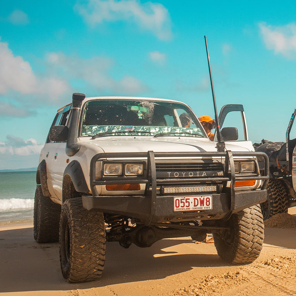 Stealth Black Solar Screens for Toyota Landcruiser 80 Series GXL - Image 17